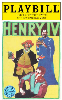 Henry IV Limited Edition Official Opening Night Playbill 